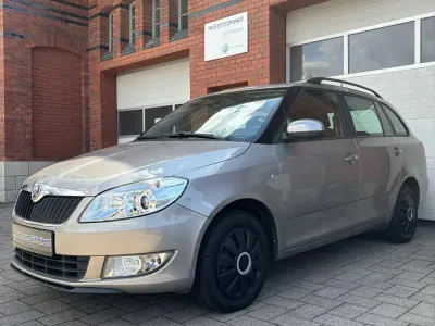 Gebraucht Skoda Fabia Ambition 86 PS (63 kW) 2014 Beige Kombi