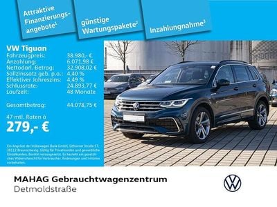 Nightshade blue metallic Gebraucht 2023 VW Tiguan IQ Drive SUV | 38.980 € (Teuer)