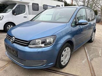 Gebraucht VW Touran Comfortline 140 PS (102 kW) 2011 Blau Van / Kleinbus