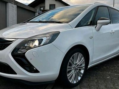Gebraucht Opel Zafira Tourer 170 PS (125 kW) 2015 Weiß Van / Kleinbus