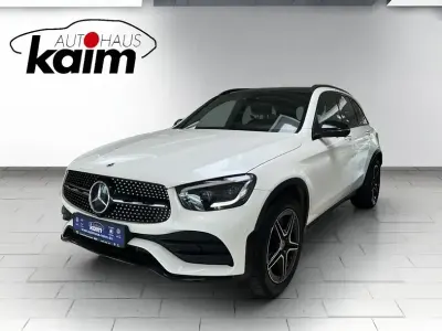 Gebraucht Mercedes GLC400d AMG line 330 PS (242 kW) 2021 Weiß SUV