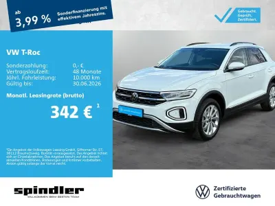 Gebraucht VW T-Roc Style 150 PS (110 kW) 2022 Pure white SUV