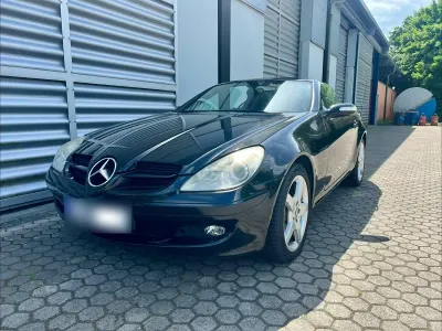 Gebraucht Mercedes SLK200 AMG 163 PS (119 kW) 2004 Schwarz Cabrio