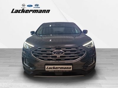 gebraucht Ford Edge 2.0 TDCi Titanium Panoramadach LED Navi Keyless Kurvenlicht ACC Parklenkass.