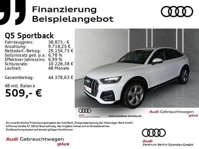 Gebraucht Audi Q5 204 PS (150 kW) 2023 Ibisweiß SUV
