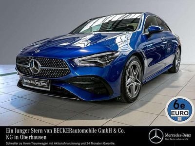 Second-hand Mercedes CLA200 Premium 163 CP (119 kW) 2025 Albastru Coupe