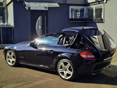 Gebraucht Mercedes SLK200 AMG 163 PS (119 kW) 2005 Schwarz Cabrio