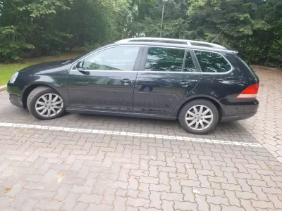 Gebraucht VW Golf VI Comfortline 122 PS (89 kW) 2009 Schwarz Kleinwagen