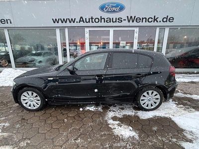 Gebraucht BMW 116 122 PS (89 kW) 2009 Schwarz Kleinwagen