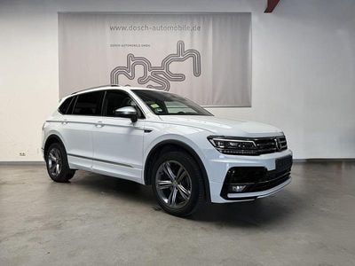 Gebraucht VW Tiguan Allspace R-line 150 PS (110 kW) 2021 Pure white SUV