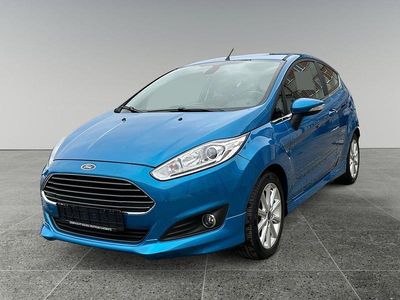 Gebraucht Ford Fiesta Titanium 101 PS (74 kW) 2016 Blau Kleinwagen