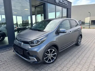 Gebraucht Kia Picanto X-Line 101 PS (74 kW) 2021 Grau Kleinwagen