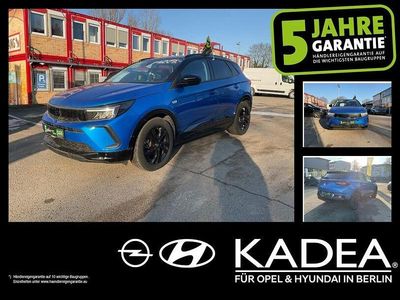 Gebraucht Opel Grandland X 131 PS (96 kW) 2022 Kobalt blau/vertigo blau (metallic) SUV