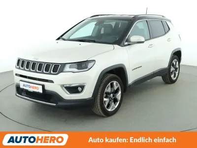 Używany Jeep Compass Limited 170 KM (125 kW) 2018 Biały SUV
