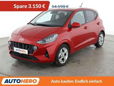Gebraucht Hyundai i10 Edition 30 67 PS (49 kW) 2022 Rot Kleinwagen