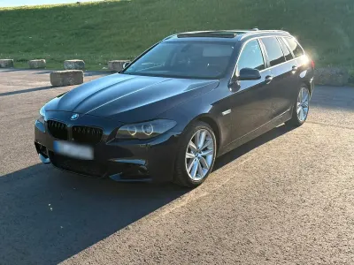 Brugt BMW 525 M Sport 204 HK (150 kW) 2010 Blå Stationcar