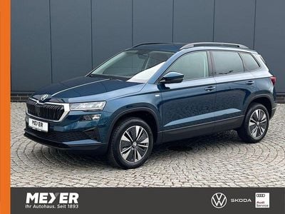 Gebraucht Skoda Karoq Tour 110 PS (80 kW) 2023 Lavablau metallic SUV