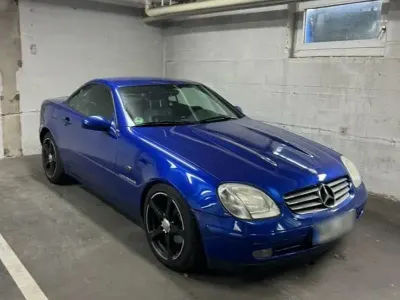 Gebraucht Mercedes SLK230 197 PS (144 kW) 1998 Blau Cabrio