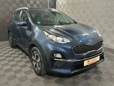 Brugt Kia Sportage Vision 136 HK (100 kW) 2018 Blå SUV
