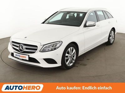 Gebraucht Mercedes C180 Avantgarde 156 PS (114 kW) 2018 Weiß Kombi