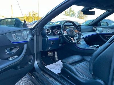 Usata Mercedes E200 AMG 184 CV (135 kW) 2019 Grigio Cabrio