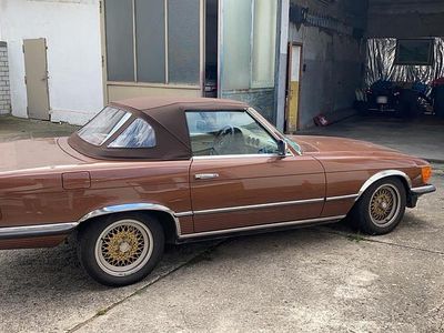 Gebraucht Mercedes SL350 195 PS (143 kW) 1979 Braun Cabrio