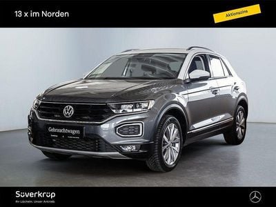 Grau indiumgrau (metallic) Gebraucht 2018 VW T-Roc Style SUV | 16.890 € (Guter Preis)