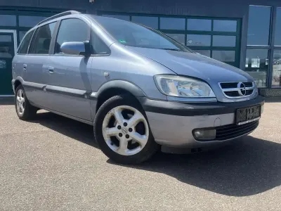 Gebraucht Opel Zafira Elegance 125 PS (91 kW) 2003 Grau Van / Kleinbus