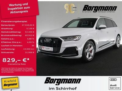 Gebraucht Audi Q7 S-Line 286 PS (210 kW) 2022 Weiss / gletscherweiss SUV