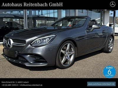 Gebraucht Mercedes SLC200 AMG 184 PS (135 kW) 2016 Lack selenitgrau Cabrio