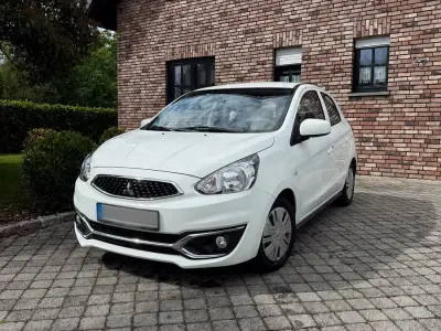 Gebraucht Mitsubishi Space Star Diamant Edition 71 PS (52 kW) 2020 Weiß Kleinwagen