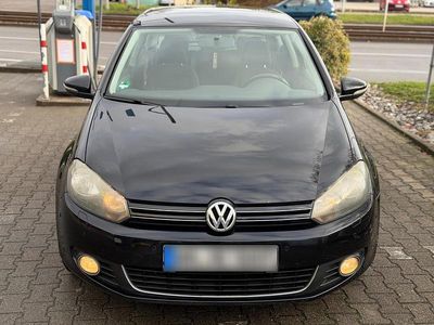Gebraucht VW Golf VI 122 PS (89 kW) 2010 Schwarz Kleinwagen