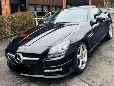 Gebraucht Mercedes SLK250 AMG line 204 PS (150 kW) 2013 Schwarz Cabrio