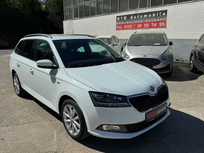 Gebraucht Skoda Fabia Soleil 75 PS (55 kW) 2019 Bila laser/laser white Kleinwagen