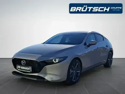 Brugt Mazda 3 Exclusive-Line 140 HK (102 kW) 2025 Beige Sedan