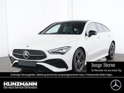 Gebraucht Mercedes CLA200 Shooting Brake AMG 163 PS (119 kW) 2025 Unilack polarweiß Kombi