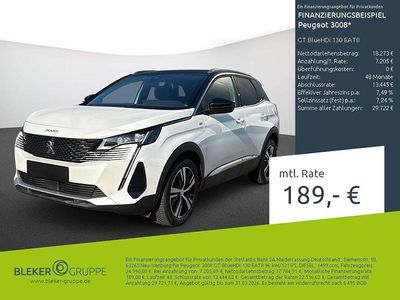 Usata Peugeot 3008 GT 131 CV (96 kW) 2023 Bianco SUV