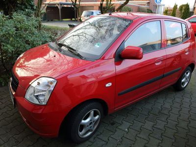 Gebraucht Kia Picanto LX 63 PS (46 kW) 2006 Rot Kleinwagen