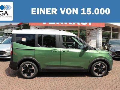 Gebraucht Ford Tourneo Courier Active 125 PS (91 kW) 2024 Grün metallic Van / Kleinbus