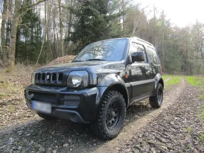 Brugt Suzuki Jimny 86 HK (63 kW) 2007 Sort SUV