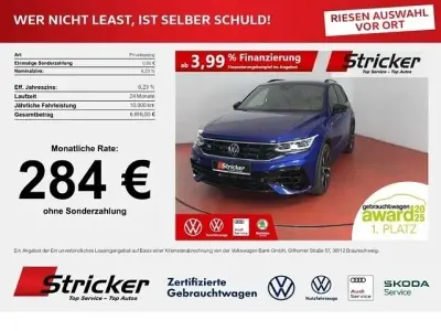 Gebraucht VW Tiguan Style 320 PS (235 kW) 2023 Lapiz blue metallic SUV