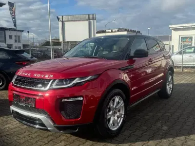 Second-hand Land Rover Range Rover evoque SE Dynamic 150 CP (110 kW) 2016 Roșu SUV