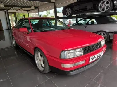 Gebraucht Audi Coupé 111 PS (81 kW) 1990 Rot Coupé