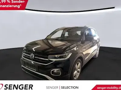 Brugt VW T-Cross Style 110 HK (80 kW) 2022 Sort SUV