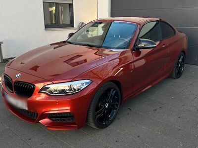 gebraucht BMW M240 Sunset Orange Metallic, Leder, Carbon, HiFi, Navi