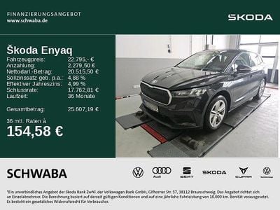 Gebraucht Skoda Enyaq iV 108 kW (148 PS) 2023 Schwarz SUV
