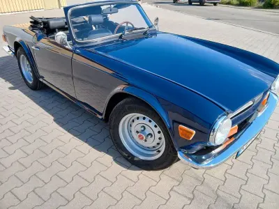 Usata Triumph TR6 122 CV (89 kW) 1974 Blu Cabrio