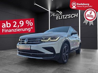 Gebraucht VW Tiguan Elegance 200 PS (147 kW) 2021 Pure white SUV