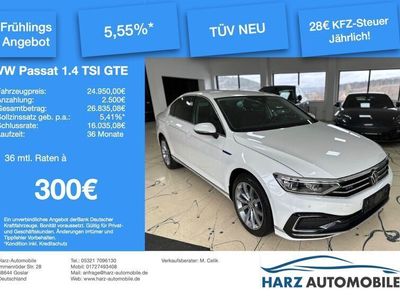 gebraucht VW Passat Lim. GTE/LED/SHZ/AHK/VOLLLEDER/KAMERA