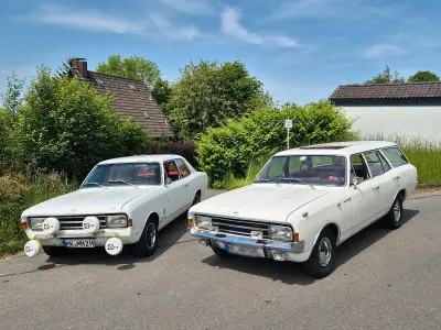 Gebraucht Opel Rekord 75 PS (55 kW) 1968 Weiß Limousine